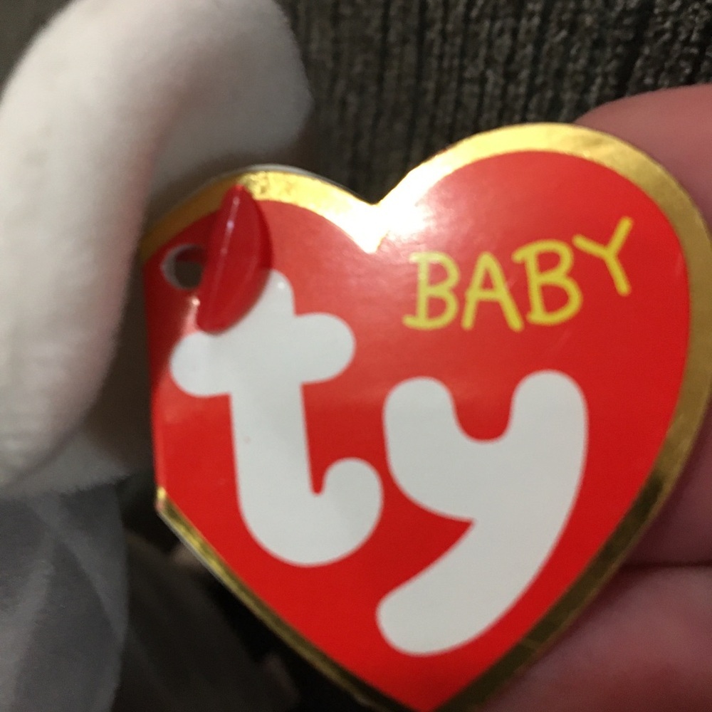 Plush Giraffe Toy Ty Baby Collectable - Picture 3 of 7